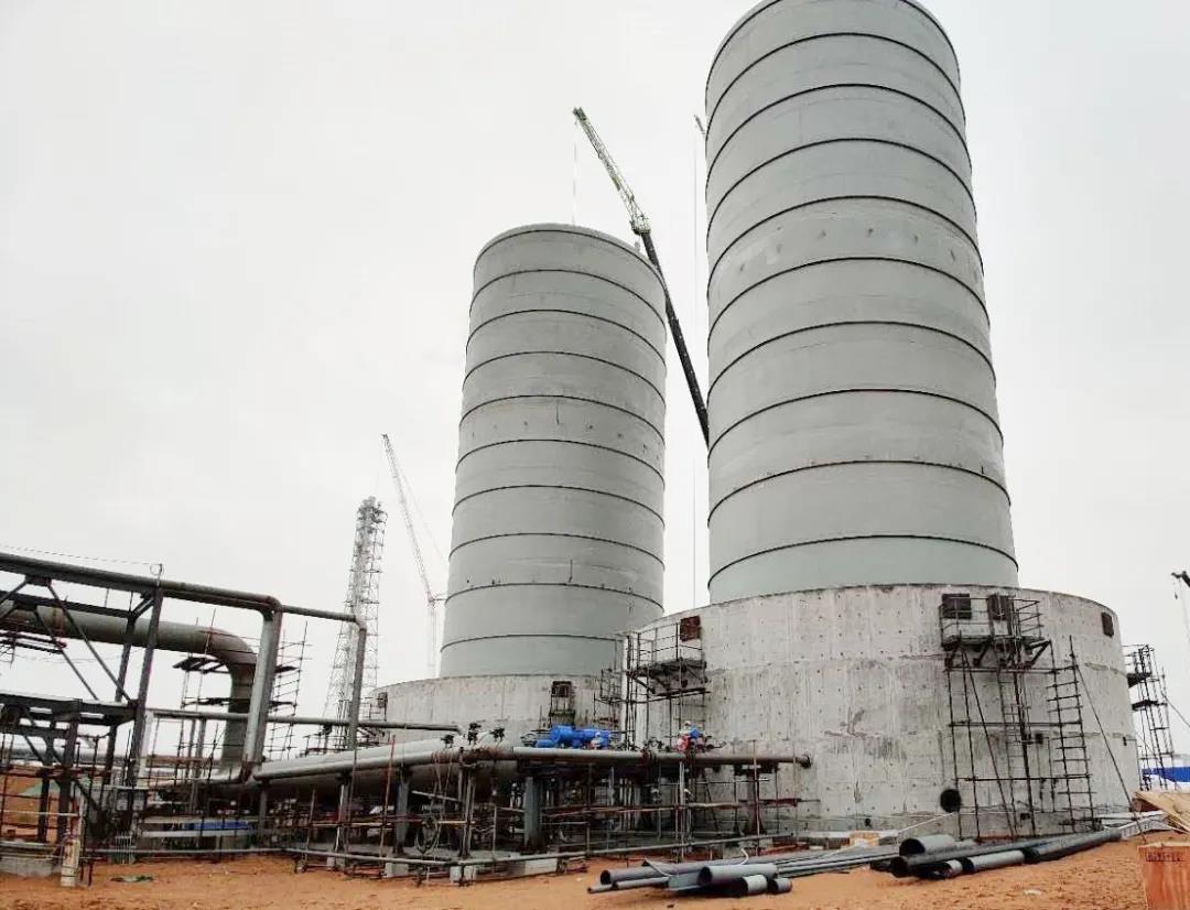 【项目建设】榆能化地面火炬安装完成 【项目建设】榆能化地面火炬安装完成