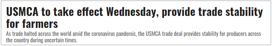 美墨加协定正式生效,将对中国产生什么影响? 美墨加协定正式生效,将对中国产生什么影响?