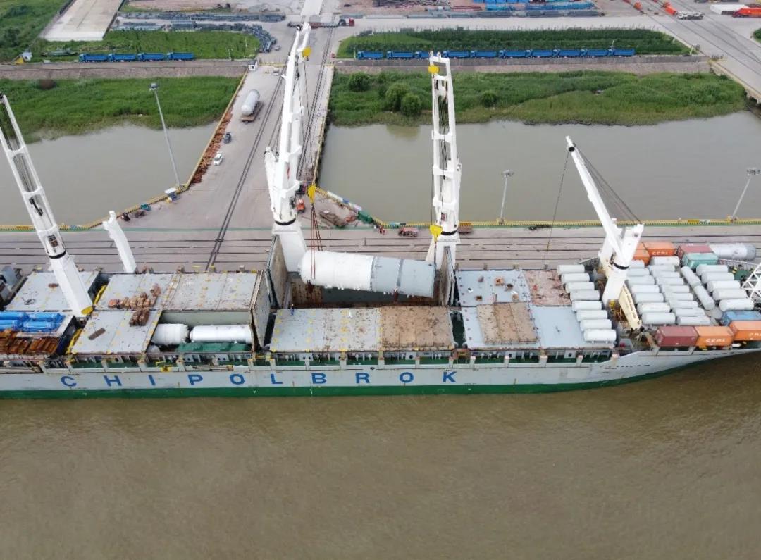 聚焦一线丨华陆科技哈萨克斯坦IPCI项目PDH装置28件长周期设备顺利起运 聚焦一线丨华陆科技哈萨克斯坦IPCI项目PDH装置28件长周期设备顺利起运