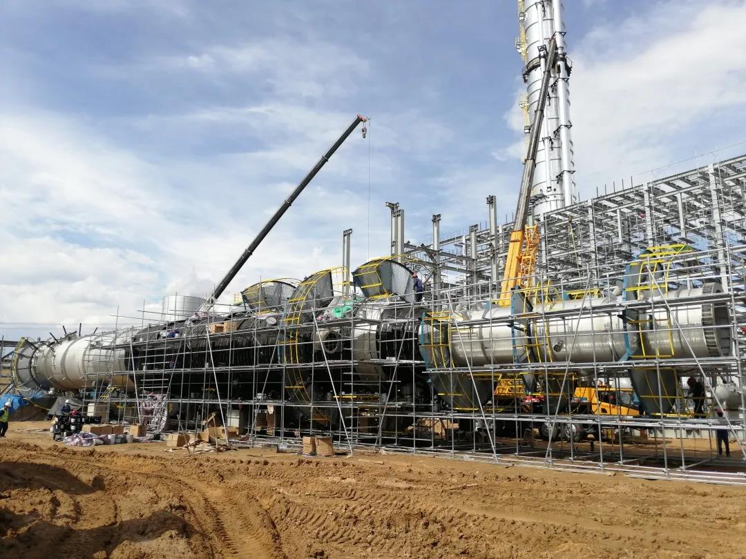 历时81天,北京寰球公司长庆乙烷制乙烯项目“12吊”圆满收官 历时81天,北京寰球公司长庆乙烷制乙烯项目“12吊”圆满收官