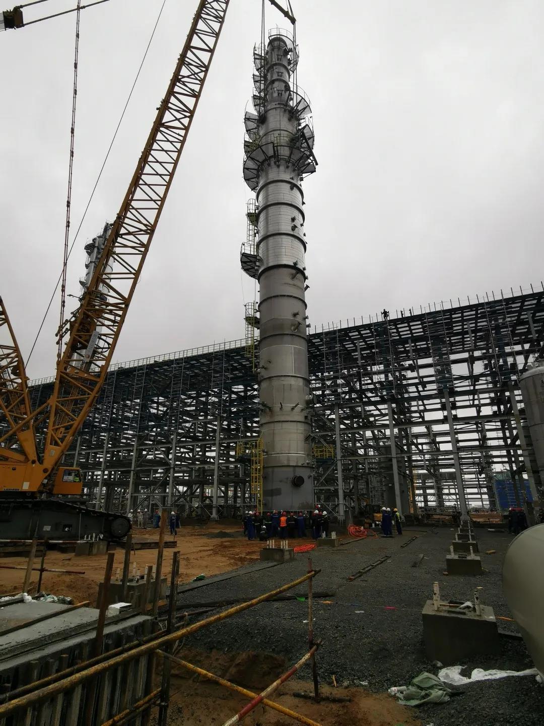 历时81天,北京寰球公司长庆乙烷制乙烯项目“12吊”圆满收官 历时81天,北京寰球公司长庆乙烷制乙烯项目“12吊”圆满收官