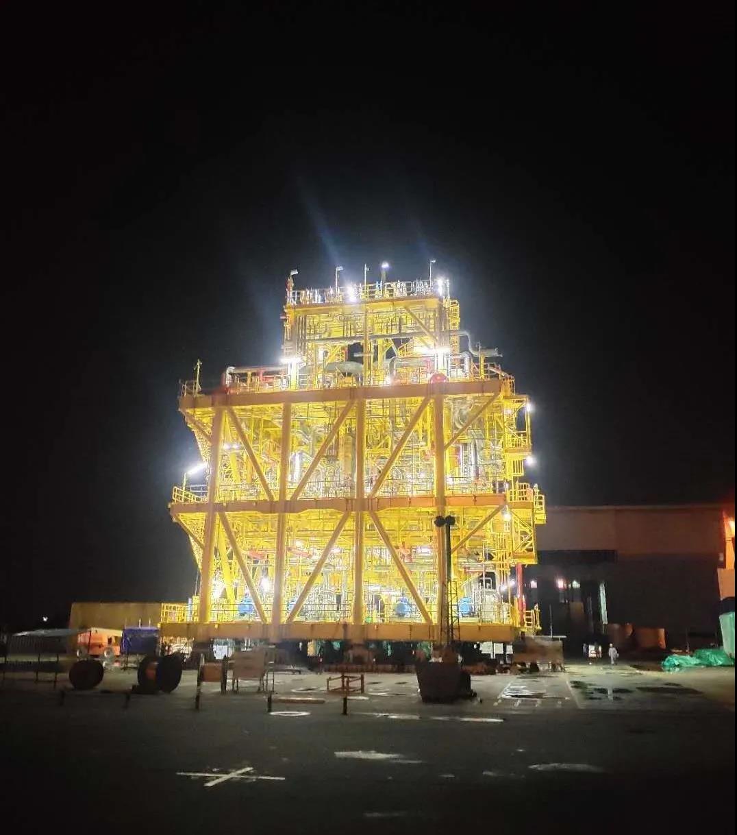 深海重器,圆满交付 深海重器,圆满交付