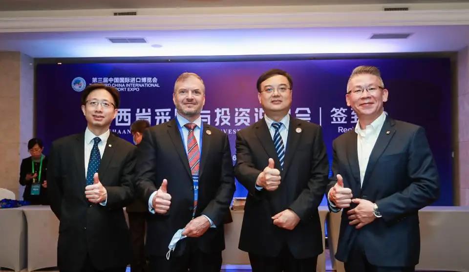 物资要闻丨物资集团在中国国际进口博览会上顺利签约 物资要闻丨物资集团在中国国际进口博览会上顺利签约