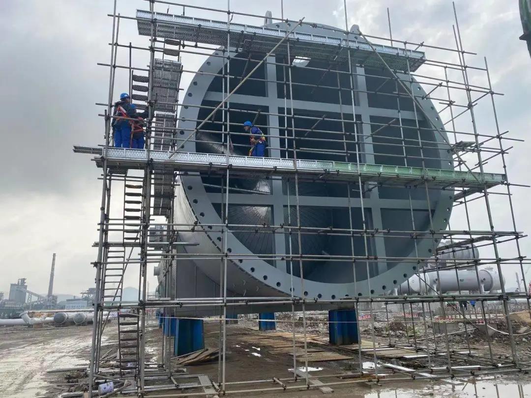 兰石重装台塑宁波项目开工 兰石重装台塑宁波项目开工