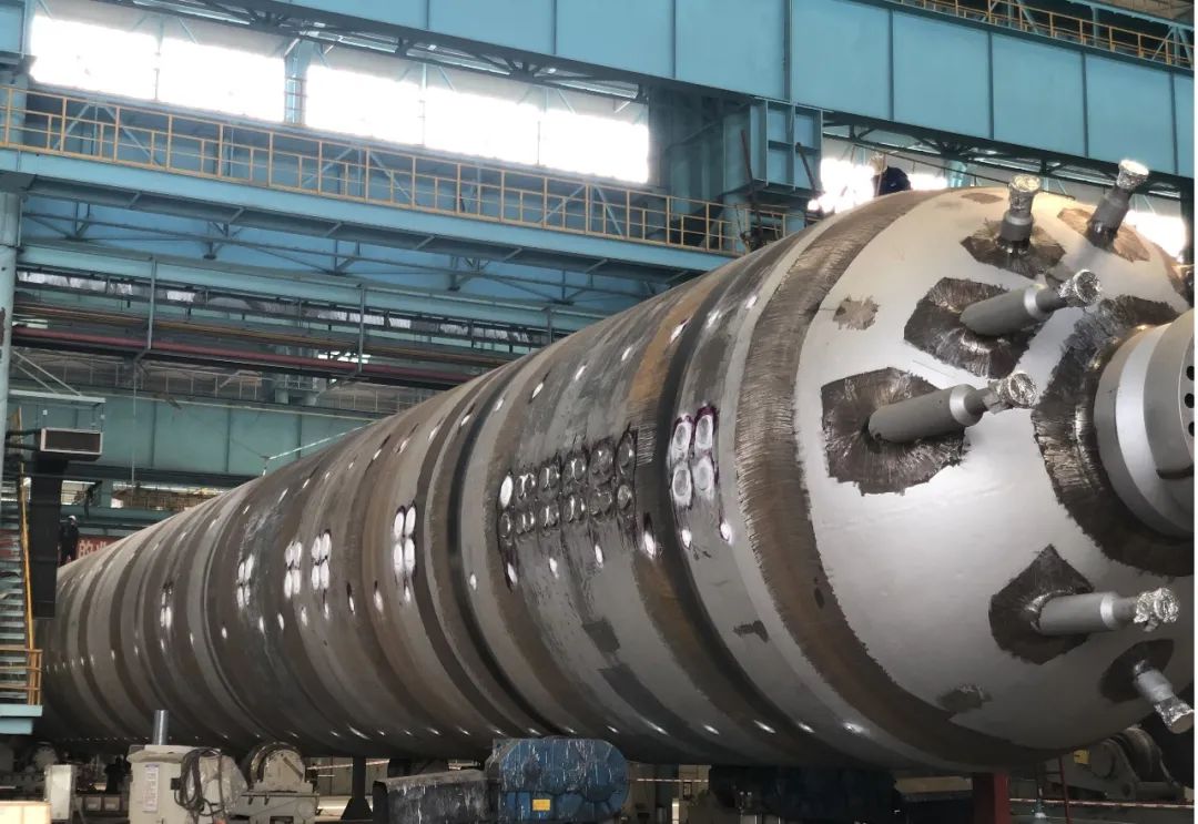 二重镇江公司完成盛虹项目系列PT探伤任务 二重镇江公司完成盛虹项目系列PT探伤任务