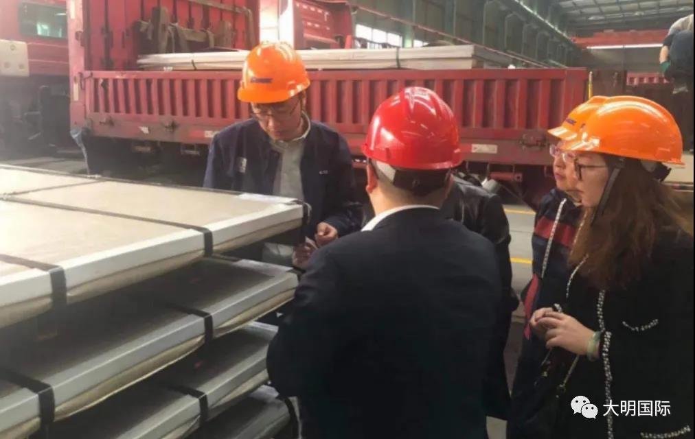 赛鼎工程段学奎部长一行来访大明 赛鼎工程段学奎部长一行来访大明