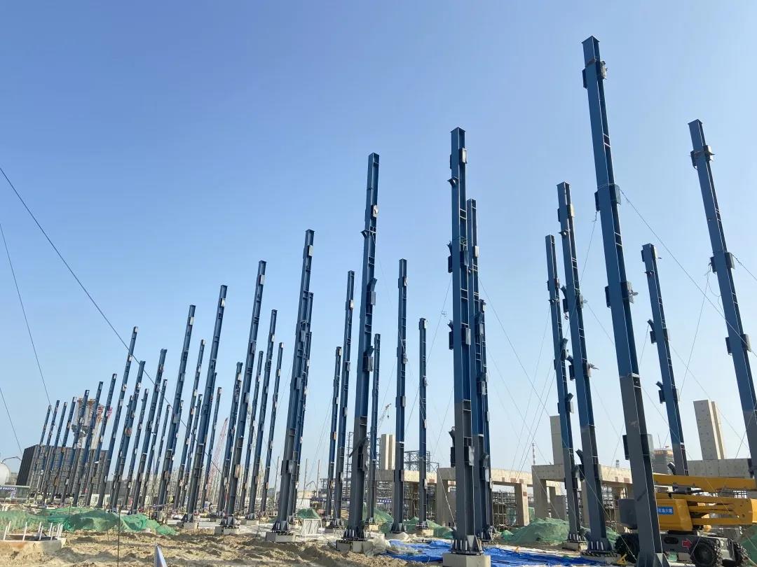 巧干活 提效率 降成本——寰球公司广东石化五联合分项目加快推进钢结构安装有“妙招” 巧干活 提效率 降成本——寰球公司广东石化五联合分项目加快推进钢结构安装有“妙招”