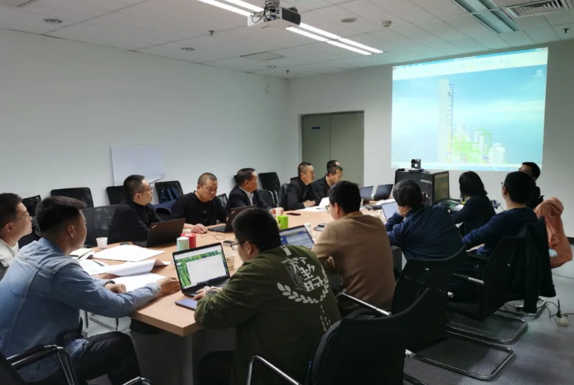 榆能集团120万吨乙二醇项目60000m?/h空分完成90%3D模型审查 榆能集团120万吨乙二醇项目60000m?/h空分完成90%3D模型审查