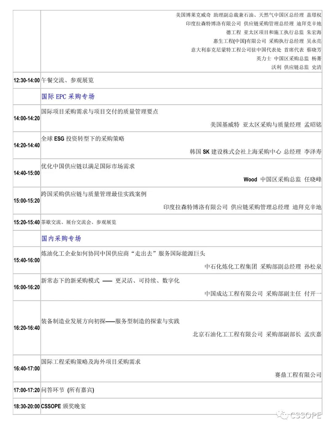 关于报名参加“第十一届中国石油化工装备采购国际峰会暨展览会 (CSSOPE 2021)”的通知 关于报名参加“第十一届中国石油化工装备采购国际峰会暨展览会 (CSSOPE 2021)”的通知