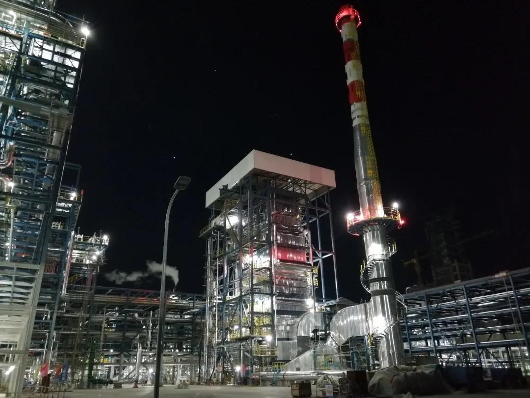 点火成功!寰球公司长庆乙烷制乙烯项目乙烯装置开工锅炉正式开车 点火成功!寰球公司长庆乙烷制乙烯项目乙烯装置开工锅炉正式开车
