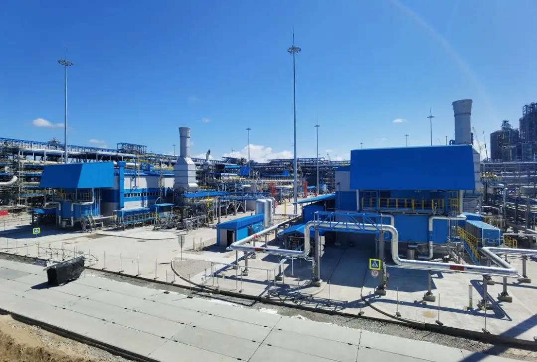 献礼百年丨AGPP项目第二列装置投产,年生产能力达140亿立方米 献礼百年丨AGPP项目第二列装置投产,年生产能力达140亿立方米