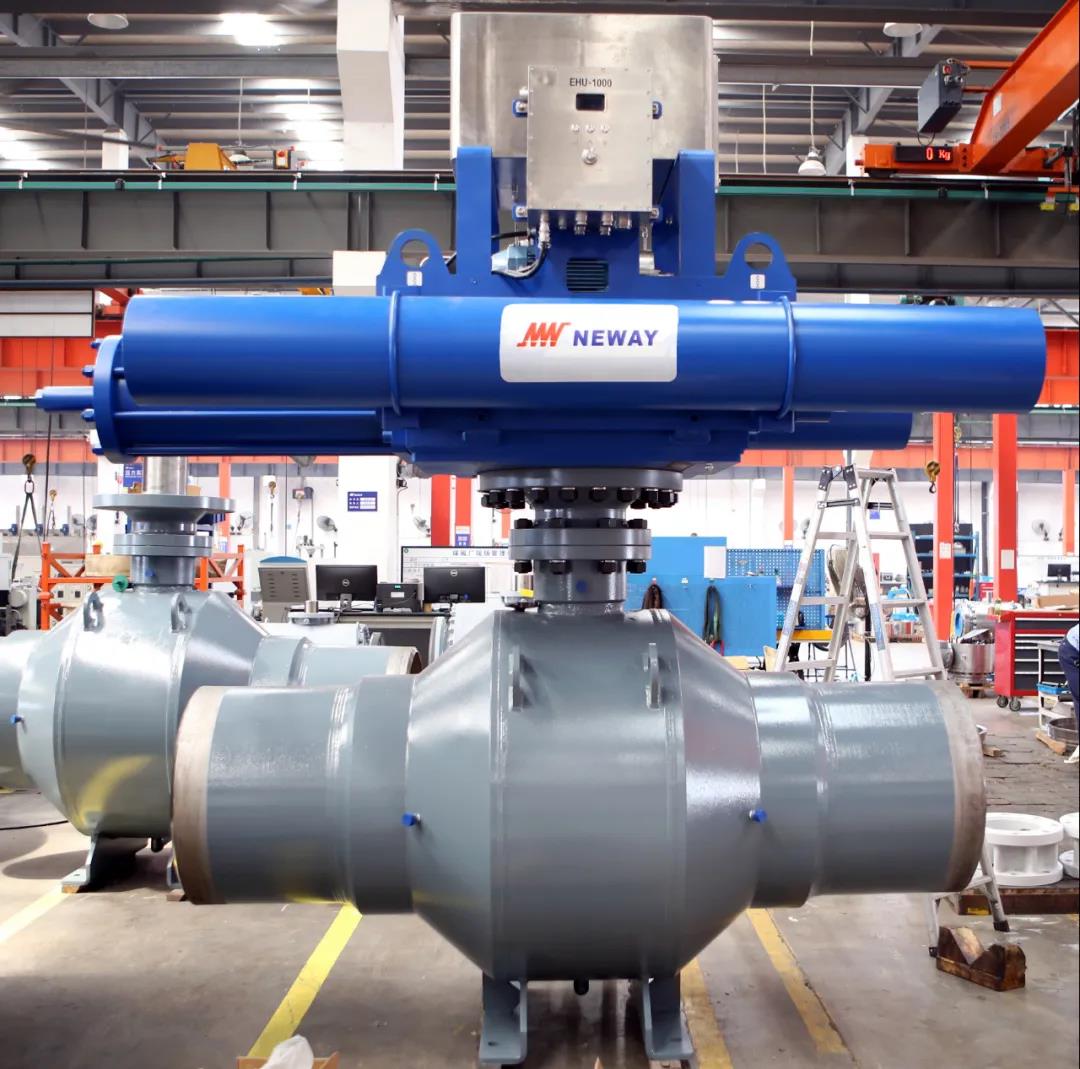 纽威阀门完成首批大口径硬密封全焊接球阀国产化 纽威阀门完成首批大口径硬密封全焊接球阀国产化