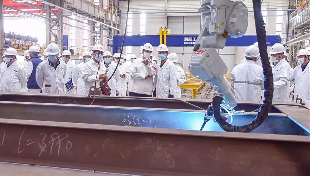 我国首个海洋油气装备“智能制造”项目开工建造 我国首个海洋油气装备“智能制造”项目开工建造