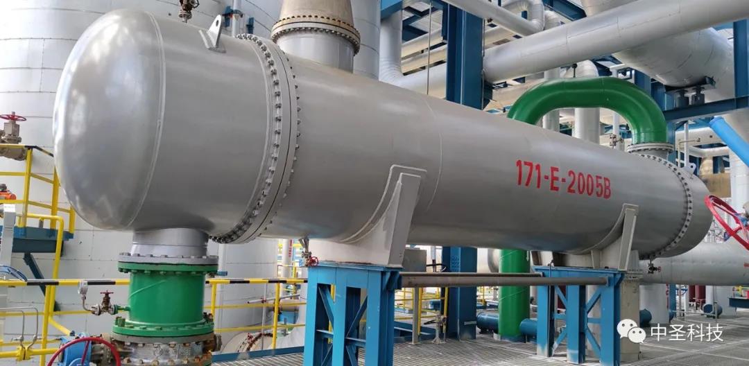 中圣装备制造公司承接的“广西华谊工业气体岛项目乙二醇装置”波纹管高效换热器开车一次成功! 中圣装备制造公司承接的“广西华谊工业气体岛项目乙二醇装置”波纹管高效换热器开车一次成功!