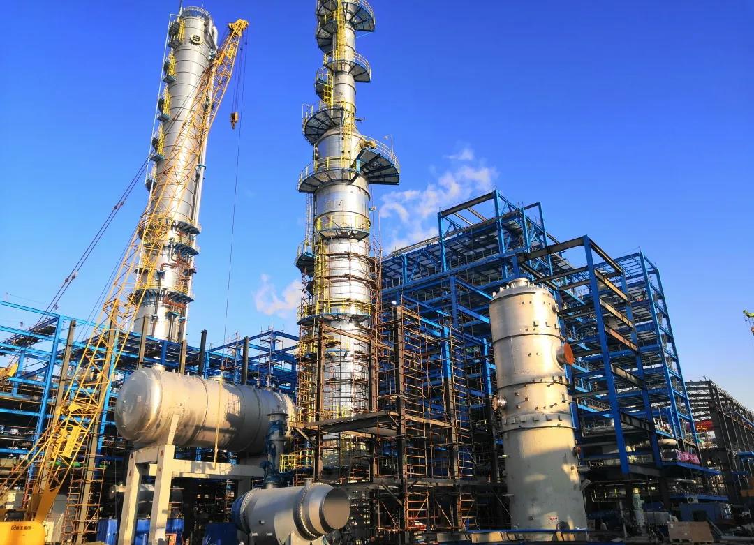 连云港石化125万吨/年裂解乙烯项目聚力攻坚“5.30” 连云港石化125万吨/年裂解乙烯项目聚力攻坚“5.30”