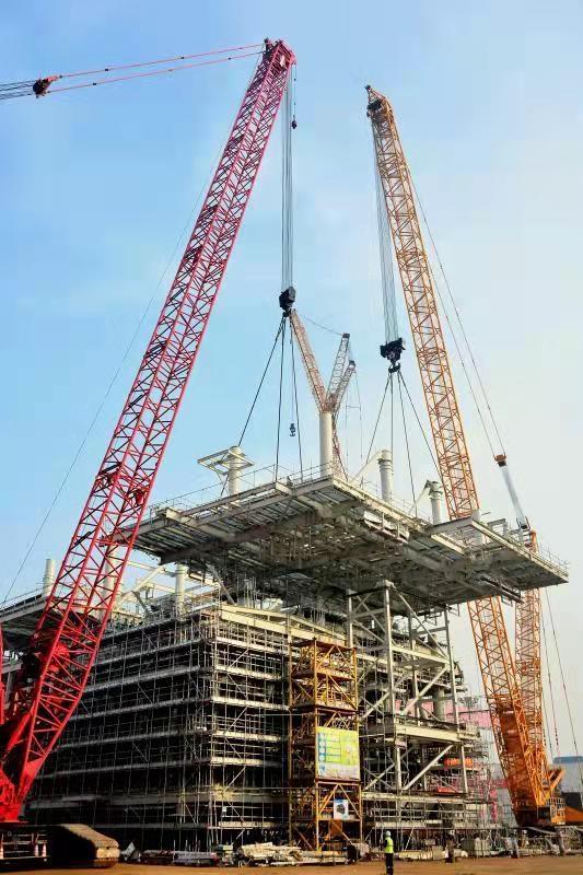 全球首例一体化建造LNG工厂首个核心工艺模块完工交付 全球首例一体化建造LNG工厂首个核心工艺模块完工交付