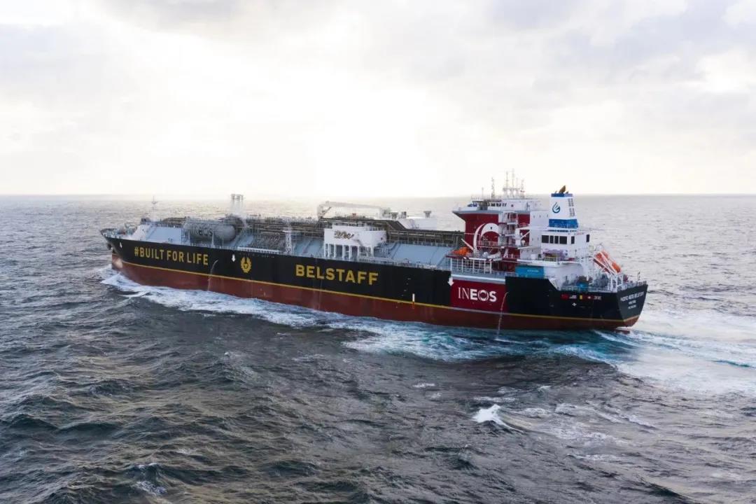 超大型乙烷运输船“PACIFIC INEOS BELSTAFF”号正式命名交付 超大型乙烷运输船“PACIFIC INEOS BELSTAFF”号正式命名交付