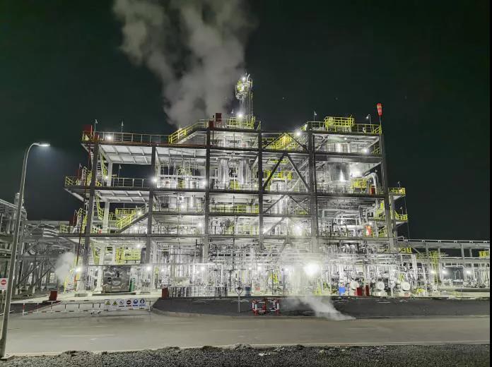 寰球公司塔里木乙烯共聚单体丁烯-1装置一次开车成功 寰球公司塔里木乙烯共聚单体丁烯-1装置一次开车成功