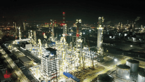 第三代芳烃技术应用装置在九江石化建成 第三代芳烃技术应用装置在九江石化建成