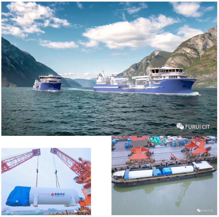 Congratulations!| 业界首创,富瑞深冷成功交付两台160立方LNH3/LNG液氨船用罐! Congratulations!| 业界首创,富瑞深冷成功交付两台160立方LNH3/LNG液氨船用罐!
