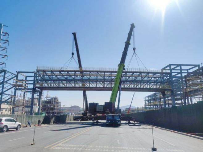 蹄疾步稳,中化六建重点工程奋进“春天里” 蹄疾步稳,中化六建重点工程奋进“春天里”