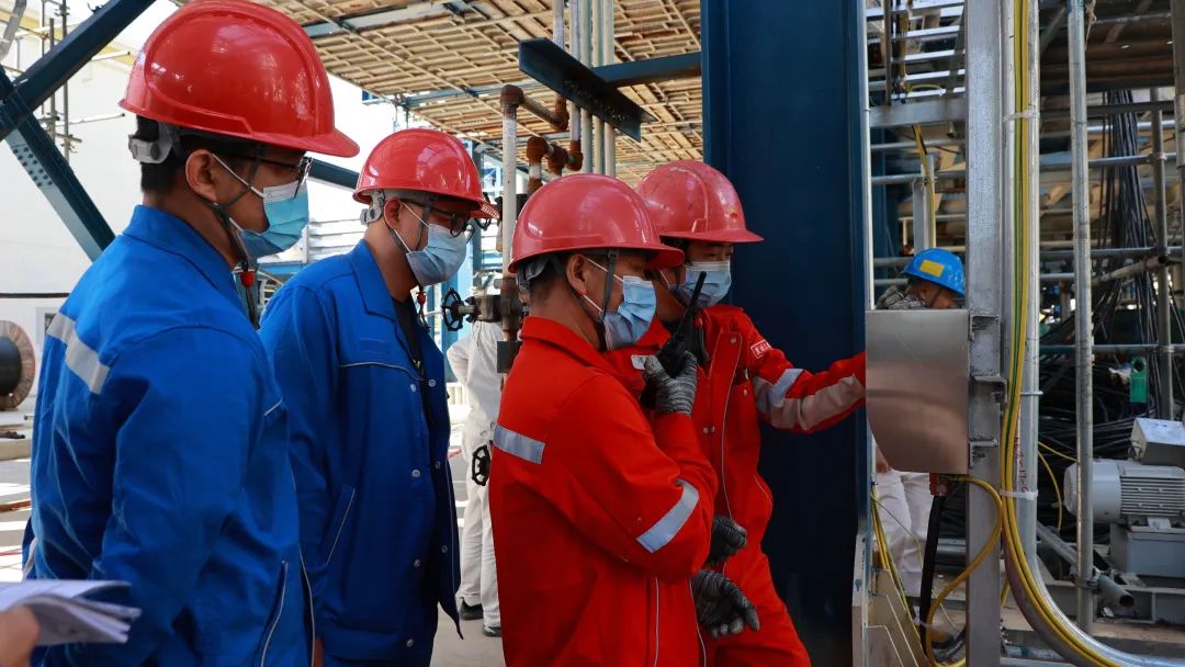 寰球工程公司广东石化乙烯装置单机试运正式开始 寰球工程公司广东石化乙烯装置单机试运正式开始