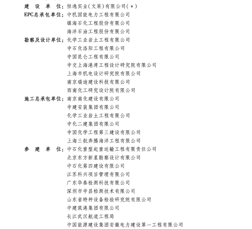 再获国家级工程大奖!恒逸文莱项目就是这么“秀” 再获国家级工程大奖!恒逸文莱项目就是这么“秀”