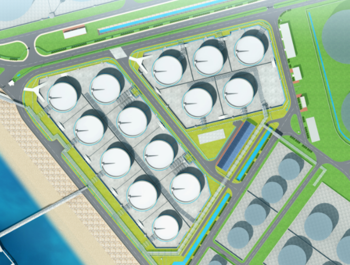 CPECC品牌闪亮世界最大石油岛 中化兴中六期扩建项目交工验收 CPECC品牌闪亮世界最大石油岛 中化兴中六期扩建项目交工验收
