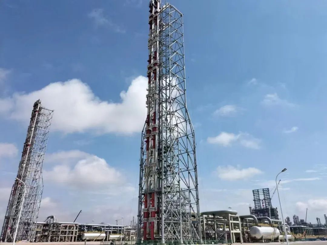 一次点火成功!广东石化火炬系统正式竣工使用 一次点火成功!广东石化火炬系统正式竣工使用