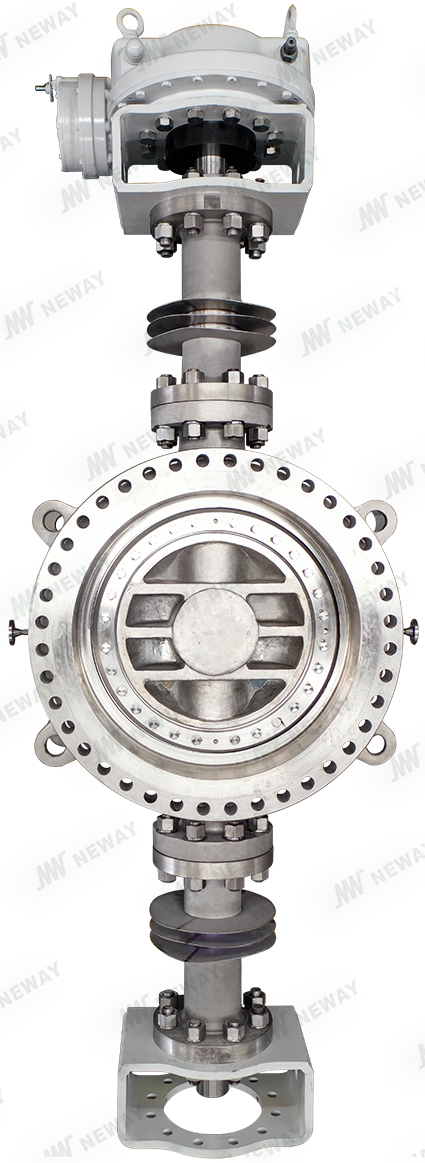 纽威阀门成功交付大口径高温吹扫三偏心蝶阀 纽威阀门成功交付大口径高温吹扫三偏心蝶阀