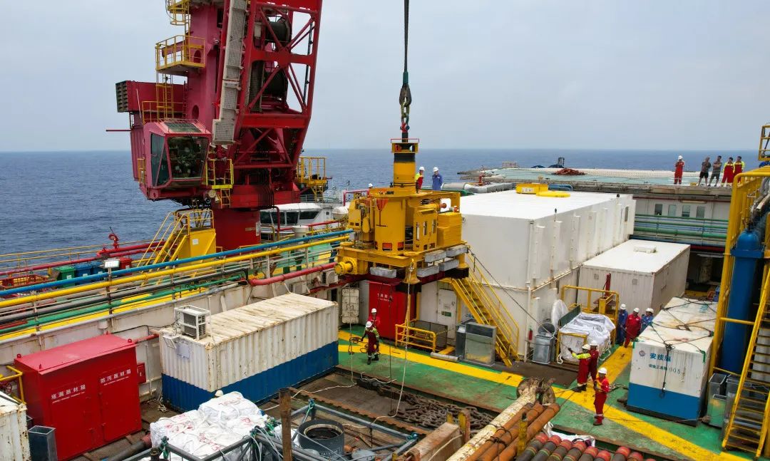 这套海洋油气开采重要装备烙上“中国印” 这套海洋油气开采重要装备烙上“中国印”