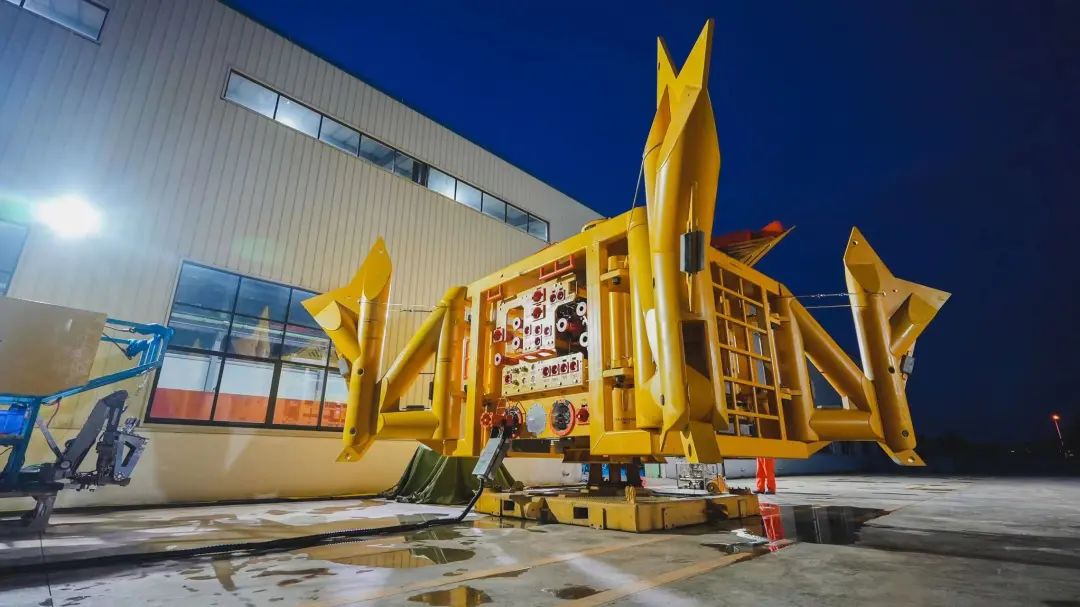 这套海洋油气开采重要装备烙上“中国印” 这套海洋油气开采重要装备烙上“中国印”