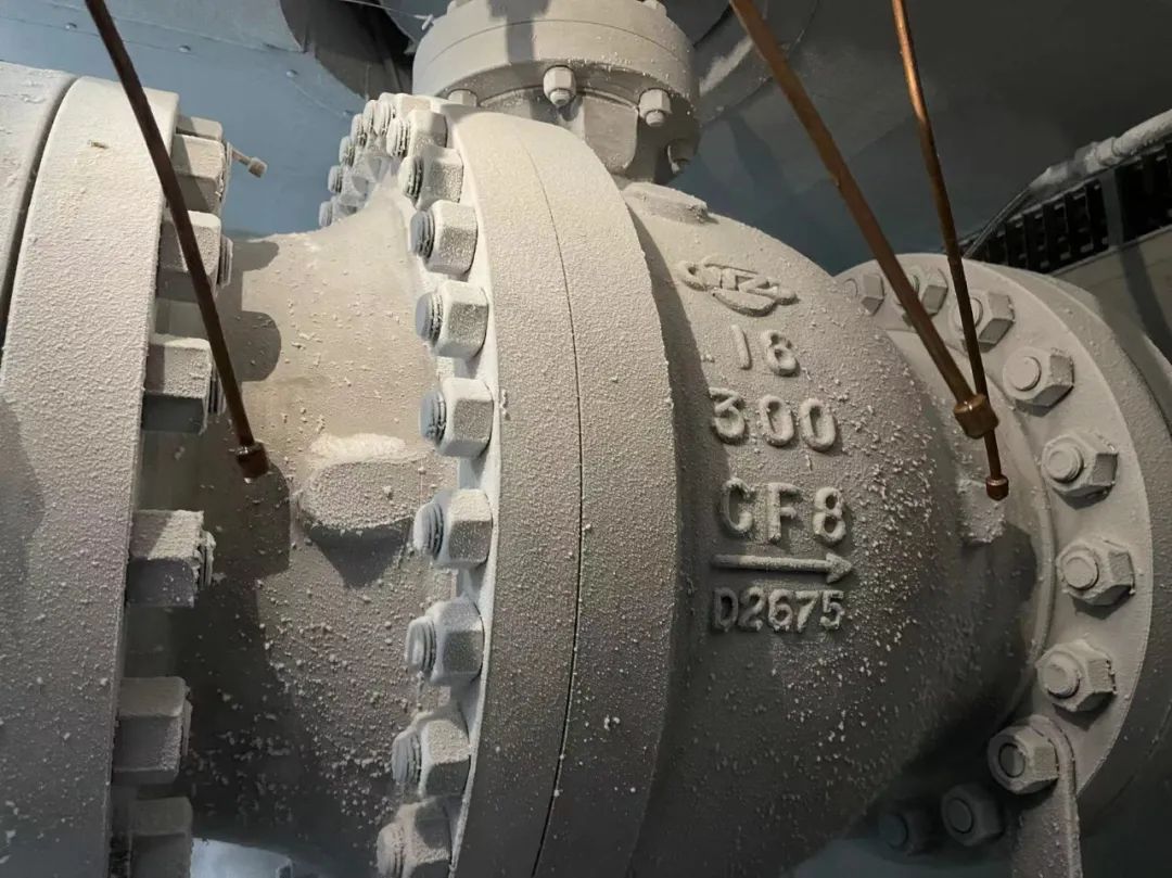 五洲阀门:超低温球阀顺利通过性能试验! 五洲阀门:超低温球阀顺利通过性能试验!