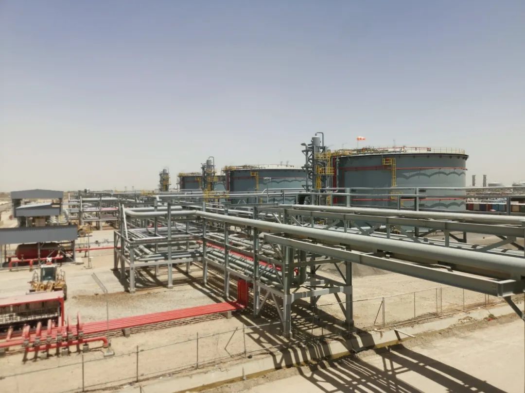 伊拉克格拉芙油田345原油处理列项目首油成功 伊拉克格拉芙油田345原油处理列项目首油成功