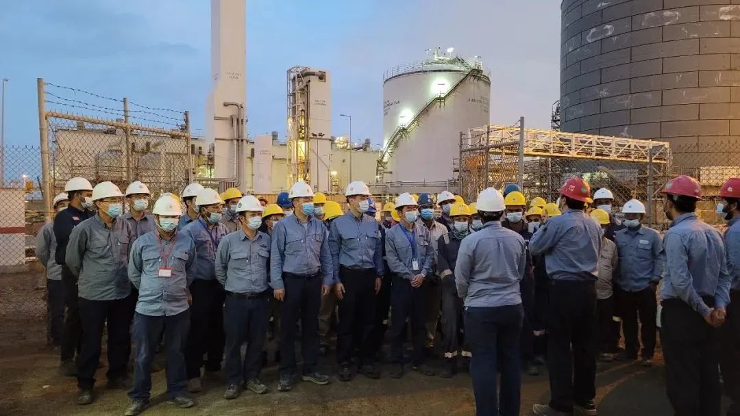 寰球工程公司这个海外项目顺利实现机械竣工! 寰球工程公司这个海外项目顺利实现机械竣工!