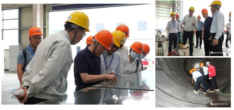 共铸动力电池行业定海神针——华友钴业陈雪华董事长参访森松重工 共铸动力电池行业定海神针——华友钴业陈雪华董事长参访森松重工