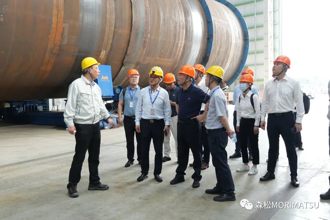 共铸动力电池行业定海神针——华友钴业陈雪华董事长参访森松重工 共铸动力电池行业定海神针——华友钴业陈雪华董事长参访森松重工