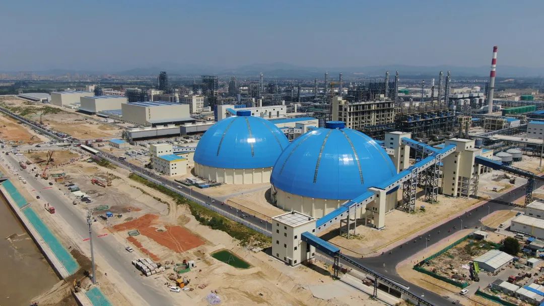 广东石化项目石油焦制氢联合装置成功接收首批原煤 广东石化项目石油焦制氢联合装置成功接收首批原煤