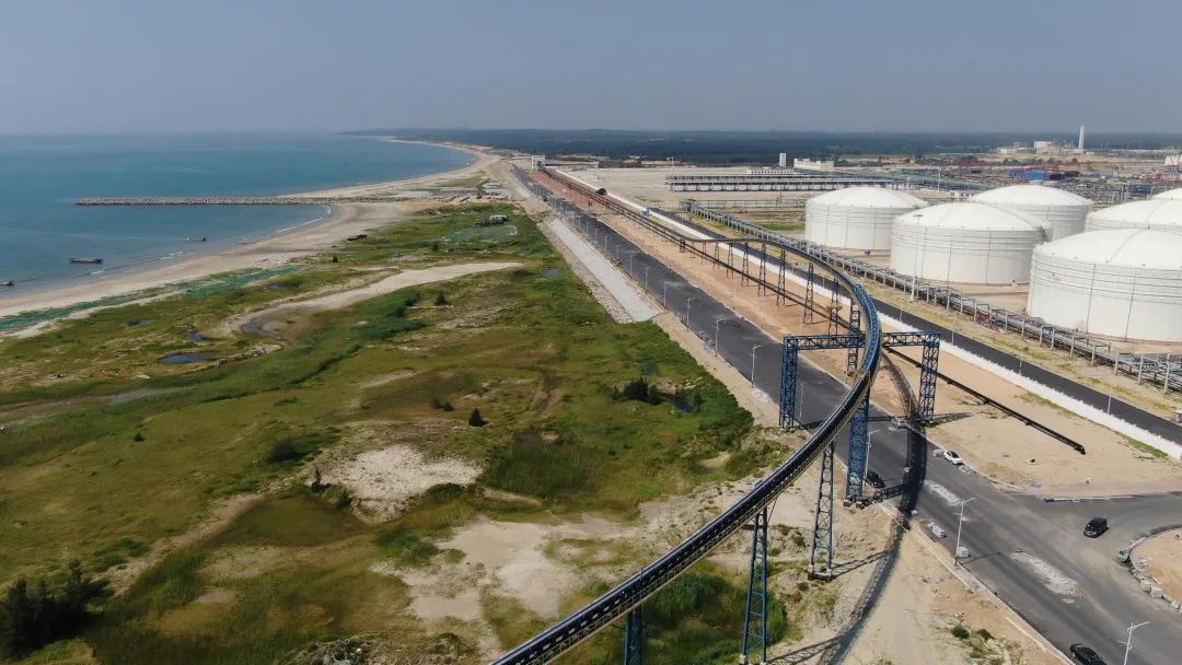 广东石化项目石油焦制氢联合装置成功接收首批原煤 广东石化项目石油焦制氢联合装置成功接收首批原煤