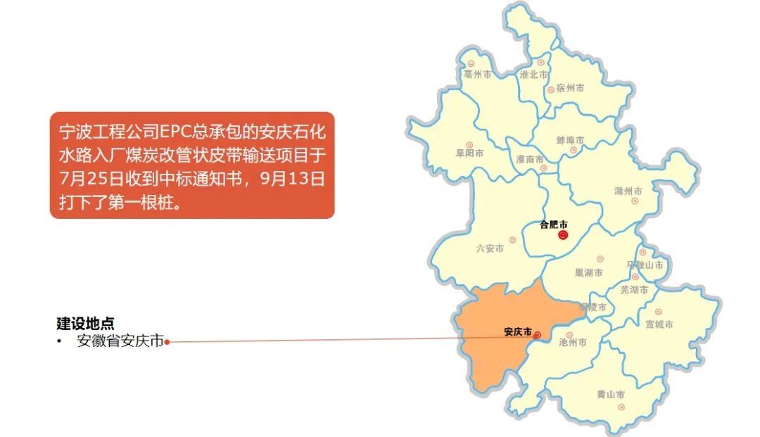 宁波工程公司:安庆石化水路来煤项目开工,即将打通输储煤系统 宁波工程公司:安庆石化水路来煤项目开工,即将打通输储煤系统