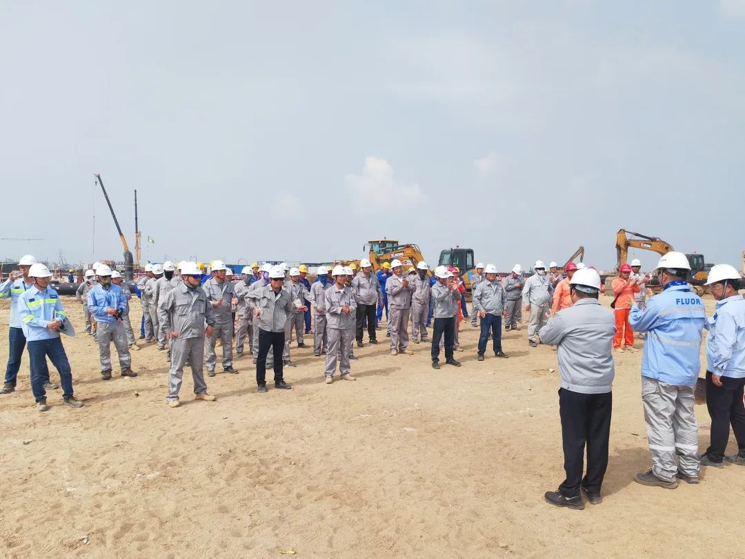 巴斯夫(广东)一体化基地项目EOEG装置开工 巴斯夫(广东)一体化基地项目EOEG装置开工