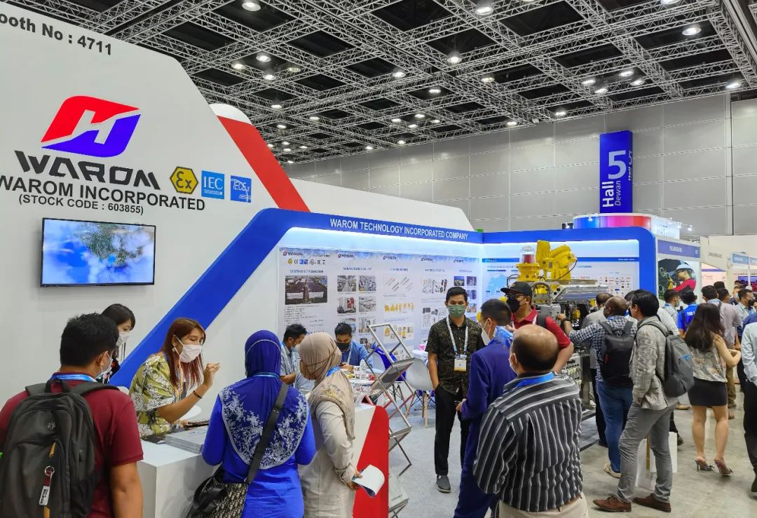 华荣股份丨强势出击 整装亮剑——OGA2022再显华荣防爆风采 华荣股份丨强势出击 整装亮剑——OGA2022再显华荣防爆风采