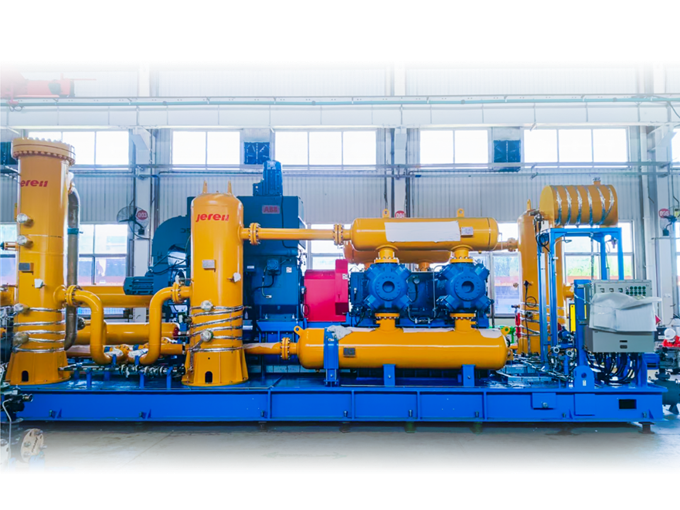 杰瑞大型压缩机组成功发运 杰瑞大型压缩机组成功发运