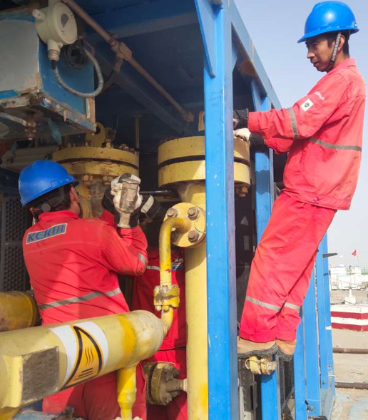 科瑞石油技术-瑞恒兴域塔河项目部百日冲刺工作纪实 科瑞石油技术-瑞恒兴域塔河项目部百日冲刺工作纪实