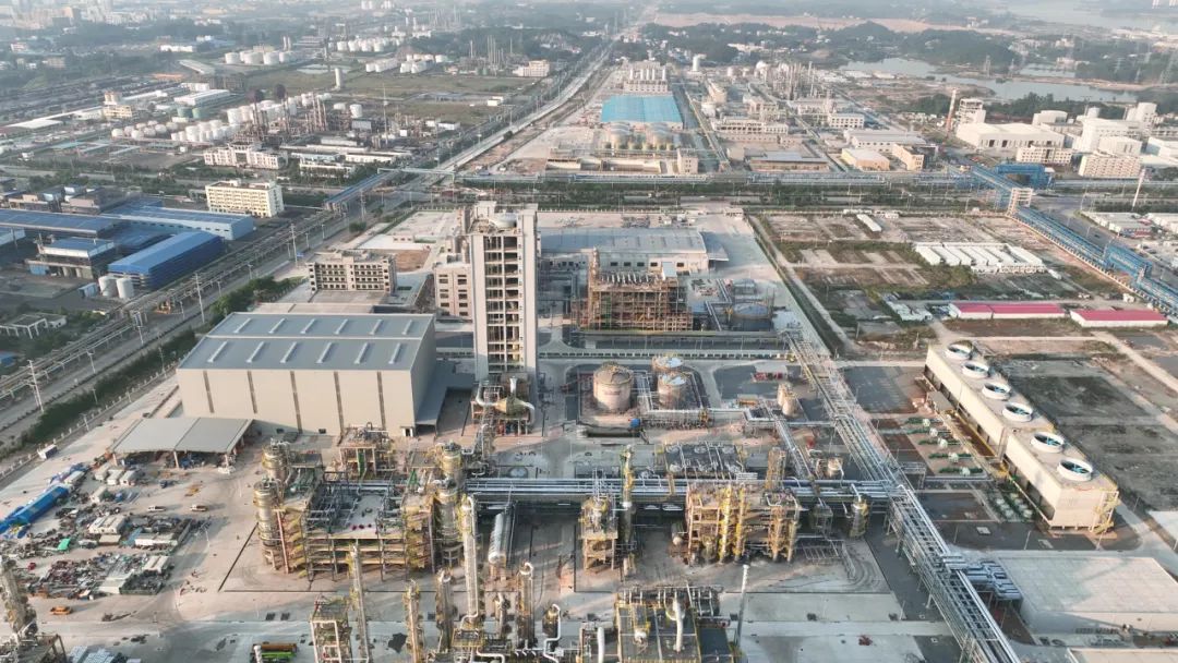 中国化学赛鼎公司EPC总承包广西华谊双酚A项目顺利中交 中国化学赛鼎公司EPC总承包广西华谊双酚A项目顺利中交