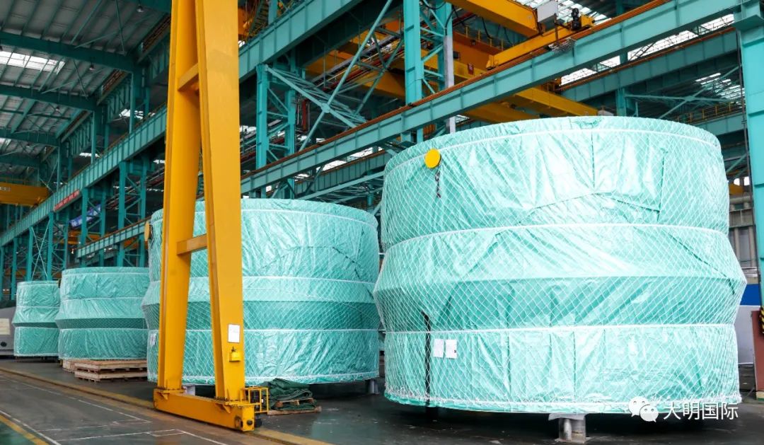 首批交付!大明重工预制双相钢氧气反应器项目出口巴西 首批交付!大明重工预制双相钢氧气反应器项目出口巴西