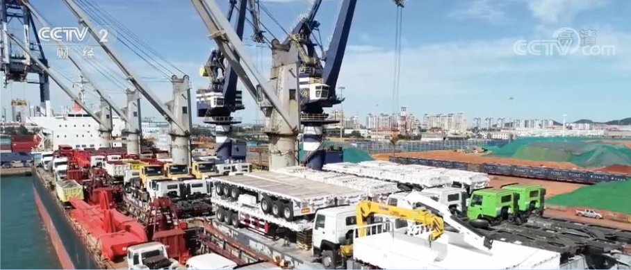 【央视网】机电产品出口总值占比近六成 我国出口结构优化升级 【央视网】机电产品出口总值占比近六成 我国出口结构优化升级