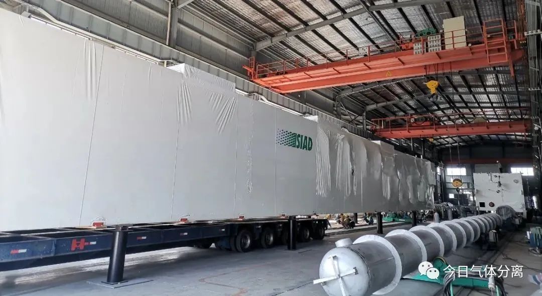 世亚德空分装置发往欧洲 世亚德空分装置发往欧洲