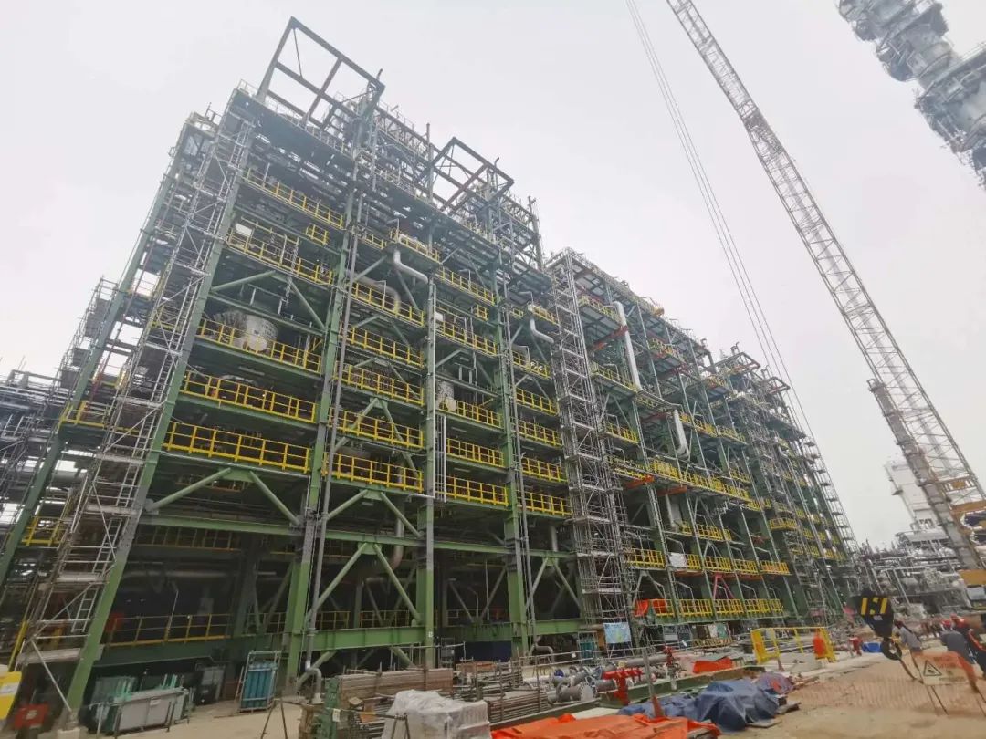 超硬核!新加坡林德气化技改项目模块化安装全面告捷 超硬核!新加坡林德气化技改项目模块化安装全面告捷