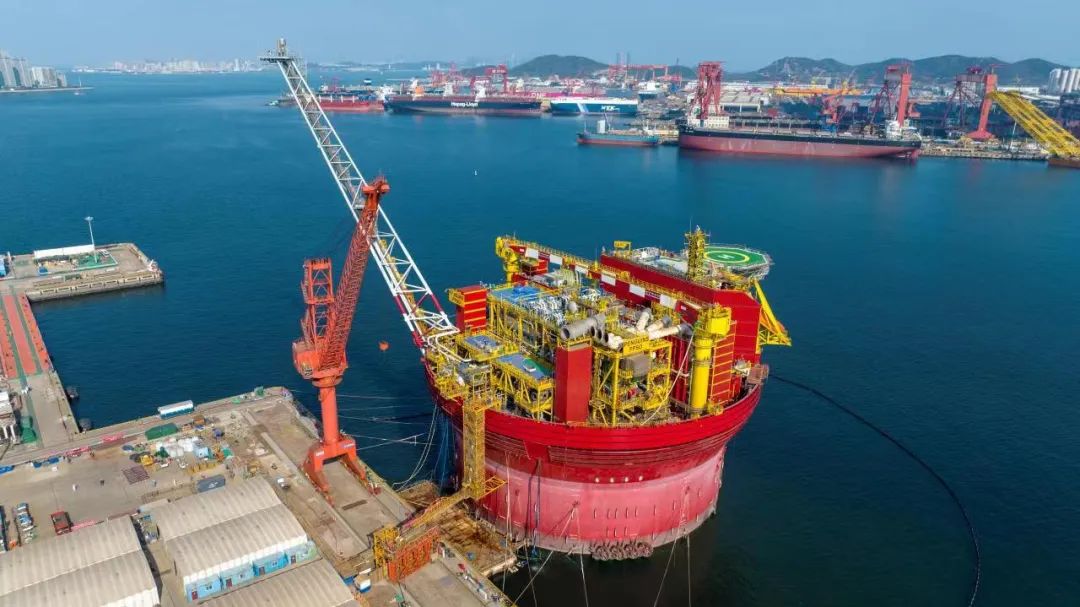 我国建造的最大圆筒型FPSO完工交付! 我国建造的最大圆筒型FPSO完工交付!